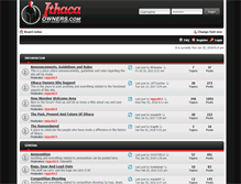 Tablet Screenshot of ithacaowners.com